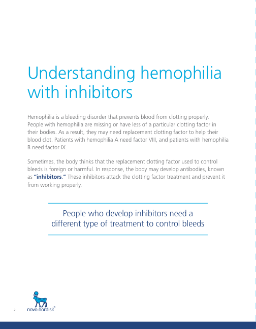 Hemophilia with Inhibitors Preview Image #2
