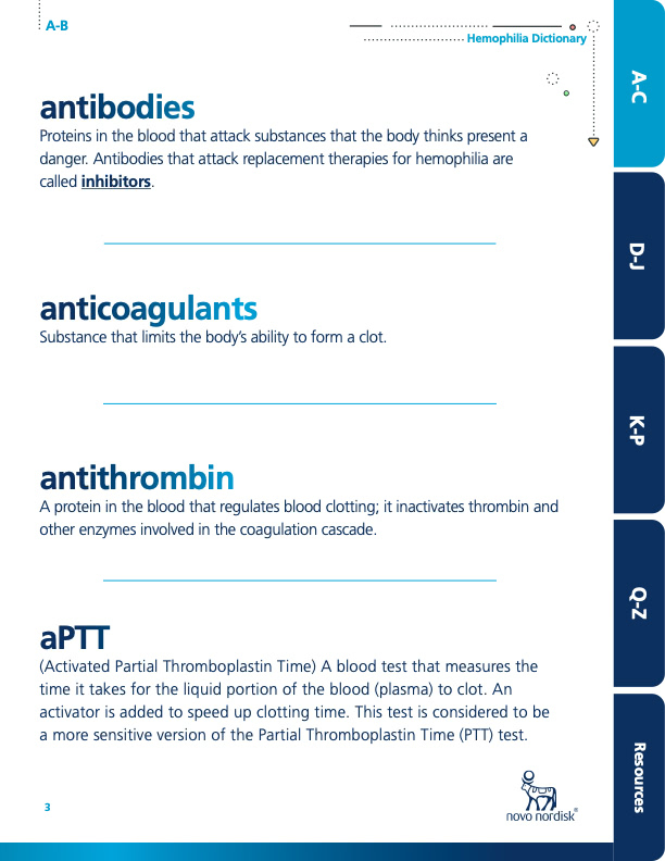 Hemophilia Dictionary Preview Image #3