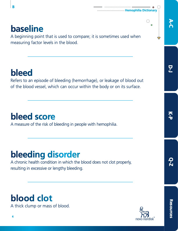 Hemophilia Dictionary Preview Image #4