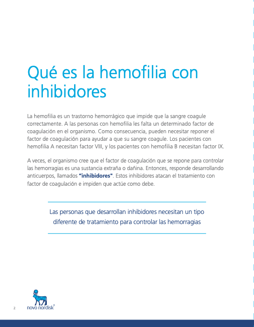 Hemophilia with Inhibitors (Spanish) Preview Image #2