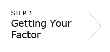 Getting Your Factor tab