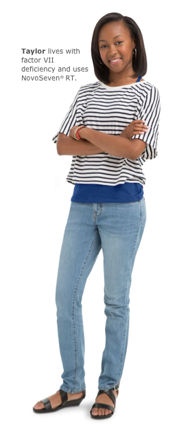 Teenage girl standing